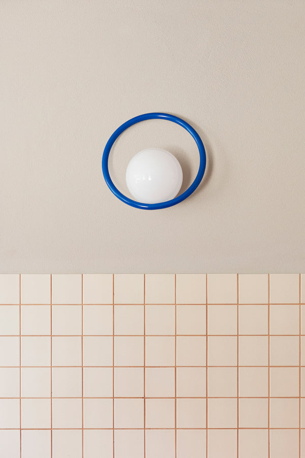 HULA HOOP  Wall lamp Electric Blue